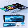 [8+256GB] 10.1" Android 14 Autoradio for Jeep Wrangler 2011 2012 2013 2014 Radio Carplay, Wireless Car Play GPS Auto Navi Screen Bluetooth Navigation Player Stereo Touchscreen Mirror Link FM DSP AHD view 2
