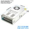 0-12V50A DC Switching Power Supply, Industrial Transformer PSU AC to DC 0-12V Adapter Converter for LED Light Strip CCTV Camera Radio Audio Amplifier CNC 3D Printer (MS-600W12V50A) view 3