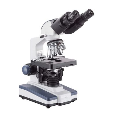 40X-2500X LED Lab Binocular Compound Microscope with 3D-Stage