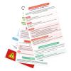 OCQOTAT Quick Guide for VHF Marine Radio-heavy plastic card,Handy Boating Must Haves,Boat Accessories,Safety Kit Reference,Pontoon&Sailboat Gear&Essentials,Perfect Sailing Gifts for Men,With Ring,3pcs view 1