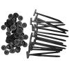 100 Pieces Nylon Cable Tie Buckle 9x2x0.5cm Heavy Duty Self-Locking Nylon Cable Tie Buckle Multi-purpose Tool For Daily Automotive Repairs view 1