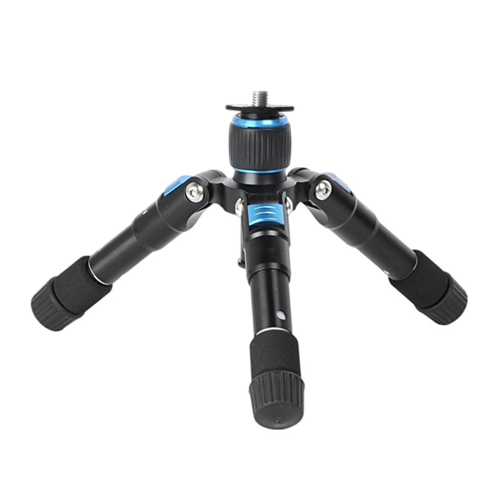 DIMITU Tabletop Tripod Monopod Foldable Aluminum Adjustable Height Up to 420mm 5kg Capacity for DSLR Camera Phone Photography