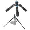 DIMITU Tabletop Tripod Monopod Foldable Aluminum Adjustable Height Up to 420mm 5kg Capacity for DSLR Camera Phone Photography view 2