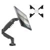ADBWEKKF F80 Desktop 17"-30" LCD LED Monitor Holder Arm Gas Spring Full Motion Gas Strut Flexi TV Mount Loading 2-9kgs(with Adaptor) view 1
