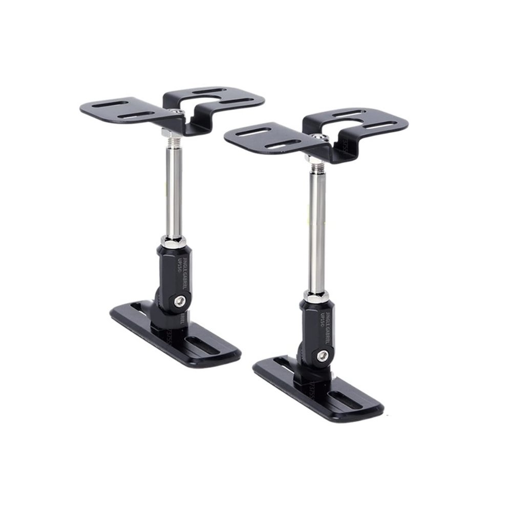 ADBWEKKF 240mm 190mm for 1 Pair Load 15kg 33lbs 304 Stainless Steel Sound Speaker Ceiling Mount Tilt Ceiling Bracket(UP15B-190)