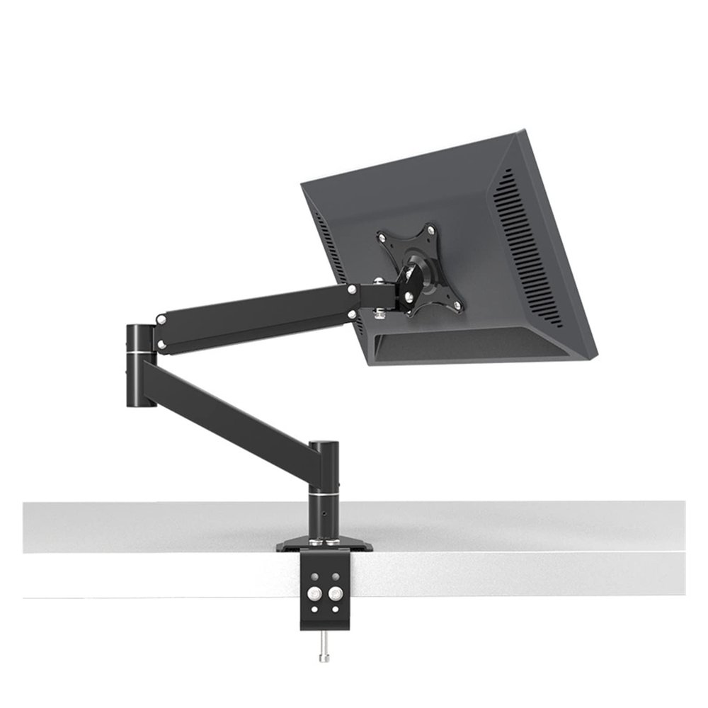 ADBWEKKF BL-L137 Full Rotating Retractable Desktop Clamping 17"-24" LCD LED Monitor Holder Arm TV Mount