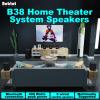 Bobtot Home Theater System Small 4" Subwoofer 200W 5.1/2.1 Channel Surround Sound System with ARC Optical Bluetooth Input view 2