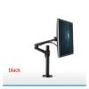 ADBWEKKF OL-1 10-32" Aluminum Dual Arm LCD Tv Table Mount Tilt 360 Rotate Monitor Desk Stand Vesa 75 100 Rotatable Bracket Computer Stand(Black) view 3