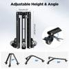 Leofoto Photography Monopod Dolly, Universal 33lbs Capacity Monopod Wheels, Adjustable Desktop Tripod Mount for Canon Sony Nikon DSLR Cameras Camcorder Photo Video Lighting (DY-40) view 3
