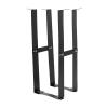 Computer Host Under Desk Mount Bracket CPU Bracket High Load Capacity Hanging Bracket Steel Adjustable Width CPU Tower Holder, Black view 1