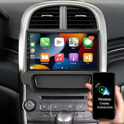 2+32G Android 13 Car Stereo Radio for Chevrolet Malibu 2011-2015, 9 Inch Touch Screen Upgrade Radio for Malibu Radio with Wireless Carplay Android Bluetooth GPS Navigation FM/RDS Radio Backup Camera