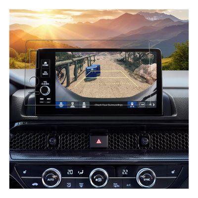 SXCY for 2026 Honda CRV CR-V Anti-Glare Matte Tempered Glass Screen Protector [Sport Touring Hybrid, 3-Button Holes 9 inch Only] for 2026 Honda CRV Accessories Navigation Screen Protector