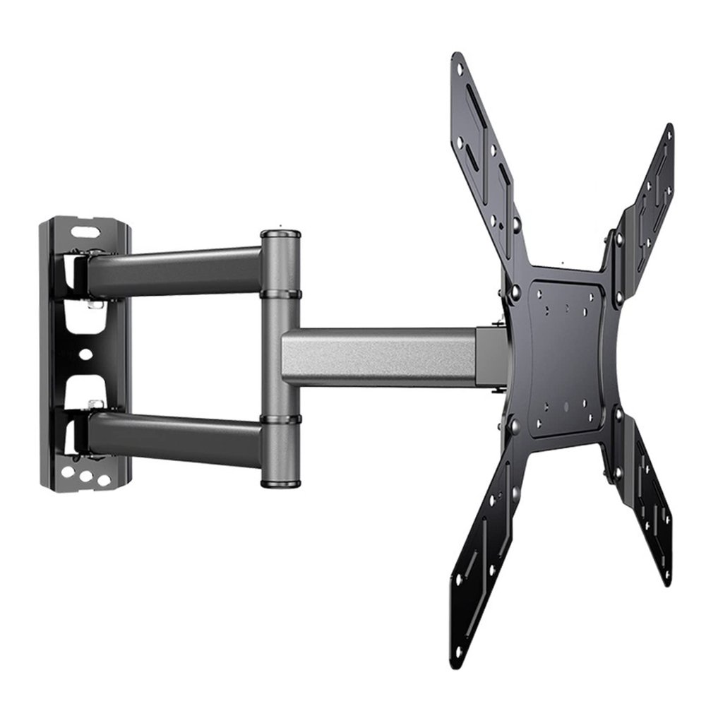 ADBWEKKF TV Wall Mount Swivel Tilt Bracket for 26-50" LED Flat Screen Monitor VESA 400x400 with Full Motion Articulating
