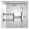 ADBWEKKF TV Wall Mount Swivel Tilt Bracket for 26-50" LED Flat Screen Monitor VESA 400x400 with Full Motion Articulating view 4