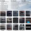 2+64G for Dodge Ram 1500/2500/3500 Radio 2002 2003 2004 2005, Jeep Wrangler JK Radio 2003-2006, Grand Cherokee 1999-2004, Liberty 2002-2007, Chrysler Touch Screen Stereo Wireless Carplay Android Auto view 2