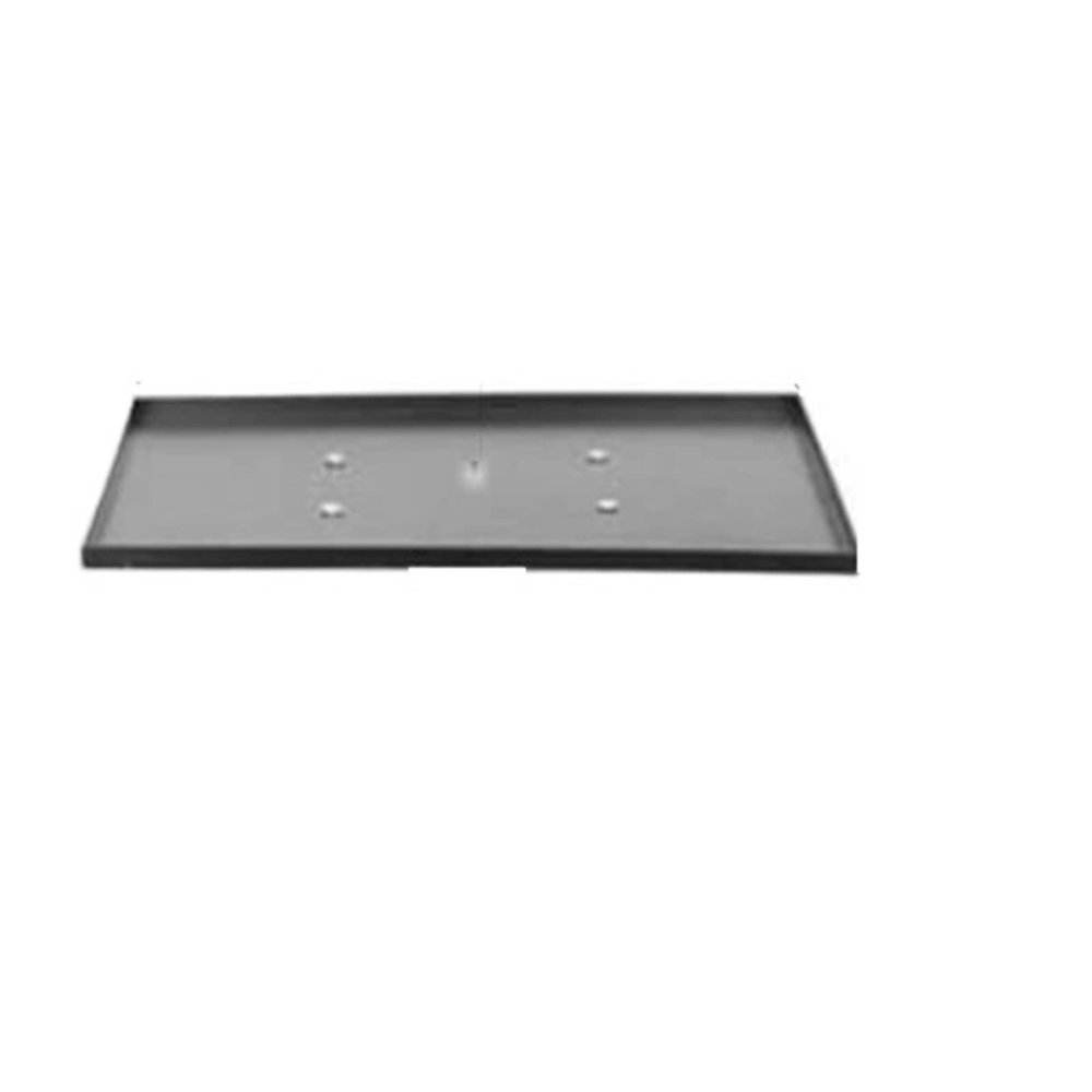 ADBWEKKF PS03-2 Metal Projector Tray Speaker Tray 39x29cm DIY Accessory Parts Rectangular Plate with Sponge Mat(Big Plate)