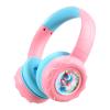 Kids Bluetooth Headphones, Rainbow LED Light, Unicorn Buddy, 85dB Volume Limited, 60 Hours Playtime, Bluetooth 5.3, USB C, Kids Wireless Headphones for iPad/Tablet/Travel/School, Durable view 1