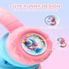 Kids Bluetooth Headphones, Rainbow LED Light, Unicorn Buddy, 85dB Volume Limited, 60 Hours Playtime, Bluetooth 5.3, USB C, Kids Wireless Headphones for iPad/Tablet/Travel/School, Durable view 3