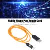 1 Meter Engineering Cable, Deep Short Circuit USB Port LED Power Indicator Mobile Phone Port Line Quickly Enter Repair Cable Phones Accessories with Switch view 3
