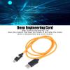1 Meter Engineering Cable, Deep Short Circuit USB Port LED Power Indicator Mobile Phone Port Line Quickly Enter Repair Cable Phones Accessories with Switch view 4