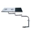 ADBWEKKF Full Motion 360degree Rotation Laptop Car Mount Stand Desk Car Dining Table Writing Board Notebook Tablet PC Holder with USB Fan(BLOK851W) view 1