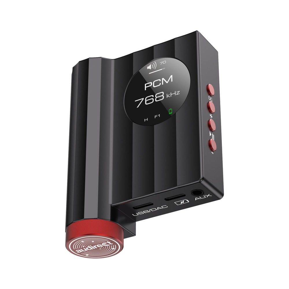 Fanmusic AUDIRECT Team1 MegaSafe Version Headphone Amplifier LME49860 DAC/AMP Decoder 3.5mm 4.4mm (Gray)