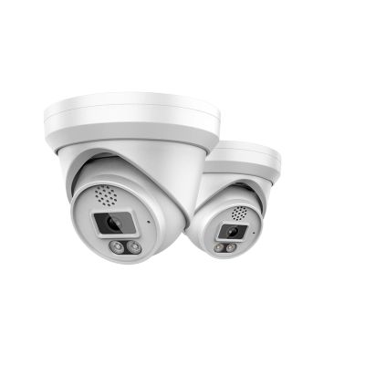 JUCFRDNJ Smart Home Security Camera 8MP PoE Night Vision 6MP 4K IR Mini Dome Two-Way Audio CCTV Surveillance(6MP Full Color)