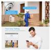 JUCFRDNJ Smart Home Security Camera 8MP PoE Night Vision 6MP 4K IR Mini Dome Two-Way Audio CCTV Surveillance(6MP Full Color) view 2