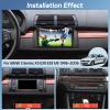 [2+64G] NHOPEEW Car Radio for BMW 5 Series X5 E39 E53 M5 1996-2006, 9 Inch Touchscreen Android Car Stereo with Wireless Carplay and Android Auto/DSP/WiFi/GPS/SWC/Bluetooth + AHD Backup Camera view 2