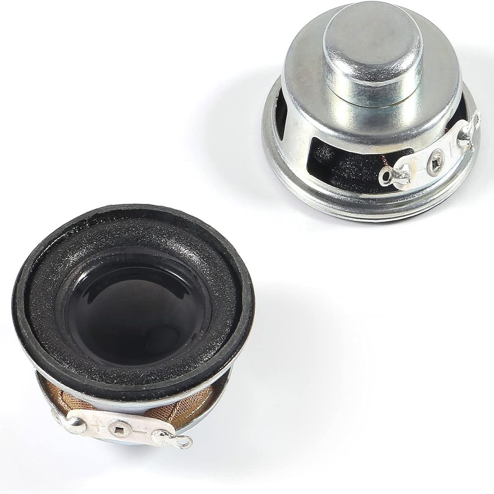 ALMOCN 2PCS 4Ohm 5W DIY Small Full Range Audio Speaker Stereo Woofer Loudspeaker for Arduino and DIY Speaker