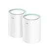 Cudy Dual Band AX1500 WiFi 6 Mesh Wi-Fi System, Replaces Routers and Extenders, Covers up to 1800 sq.ft., 3 Gigabit Ports per Unit, Supports Ethernet Backhaul, M1500 2-Pack view 1