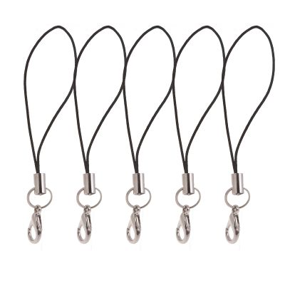 CATHATRR Nylon Lanyard Strap with Lobster Clasp Anti-Lost Lanyard String for Earphone Keychain and Other Small Objects