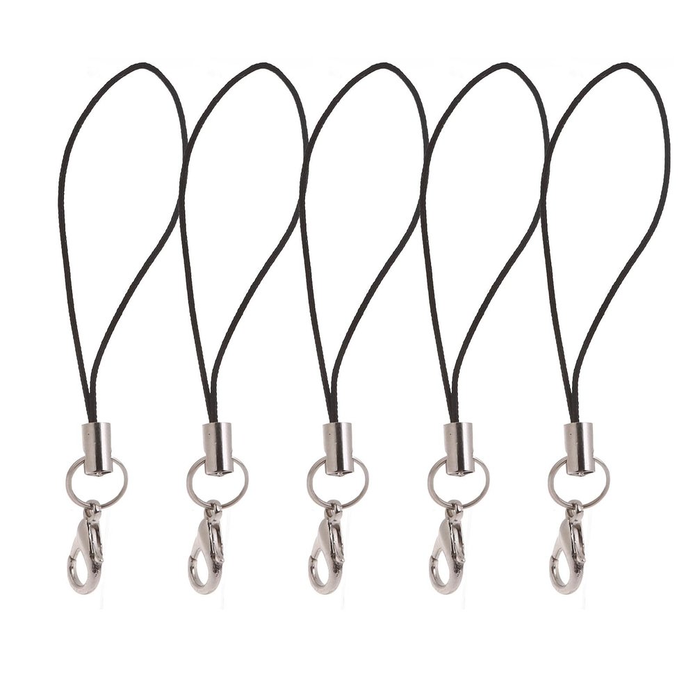 CATHATRR Nylon Lanyard Strap with Lobster Clasp Anti-Lost Lanyard String for Earphone Keychain and Other Small Objects