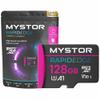 128GB Mystor Micro SD Memory Card for DJI Drone Mavic, Mini, Air, Pro, 2, 3, 4, 2S, 3S Flip Micro SD Card for Drone DJI Memory Card for Mavic 3 Pro, 2, 4, Mini MicroSD 4K (128GB MicroSD RapidEdge) view 1