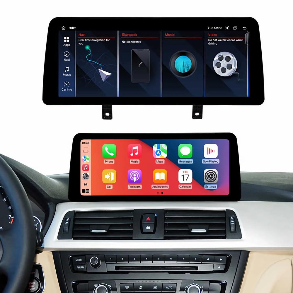 12.3" Carplay Screen for BMW 3/4 Series F30 F31 F32 F33 F34 F36 2012-2020 Years with NBT/EVO System, Android Auto Car Stereo Multimedia Car Radio Receiver, 1920 * 720 HD