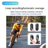 MGSTN The Snap Cam, POV Camera, HD 4k Mini Body Camera, Hands-Free Wearable Pro POV Adventure Action Body Cam with Audio and Video, Mount Anywhere, for Vlogging, Cycling, Diving (White, 1080P) view 4
