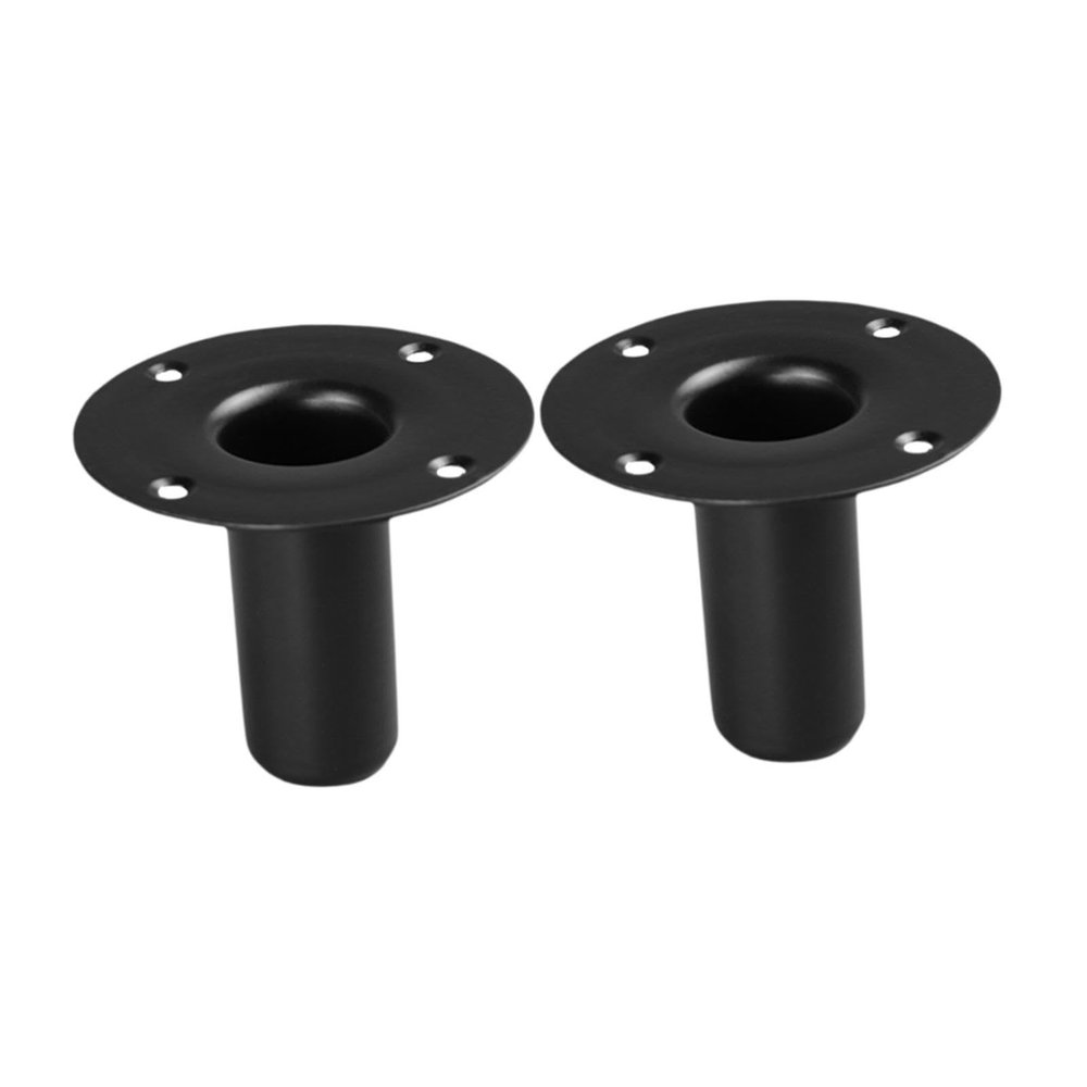 2X Speaker Mounting Bracket Portable Audio Equipment Holder Stand Top Bracket for Indoor Hotel Office