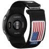 22mm Quick Release Watch Band Compatible with Garmin Venu 3 Bands/Vivoactive 4/ Venu 2, Flexible Nylon Sport Hook&Loop Clasp Wristband Strap for Forerunner 265/255/255 Music, Watch Men view 1