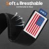 22mm Quick Release Watch Band Compatible with Garmin Venu 3 Bands/Vivoactive 4/ Venu 2, Flexible Nylon Sport Hook&Loop Clasp Wristband Strap for Forerunner 265/255/255 Music, Watch Men view 4