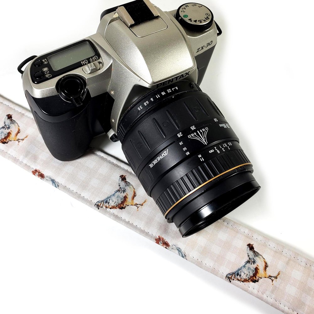 Chicken Camera Strap, Rooster Camera Strap for Universal DSLR Neck & Shoulder Strap, Photography Accessory, Gift for Men & Women
