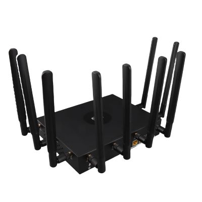 5G SA NR NSA SA WiFi 6 CPE Router for Globa Countries, Dual Band WiFi 6 CPE Router with SIM Card Slot, 4x4 MU MIMO, Detachable Antennas (US Plug 110-240V)