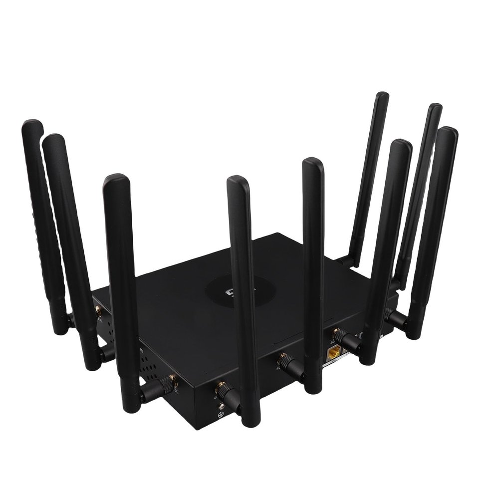 5G SA NR NSA SA WiFi 6 CPE Router for Globa Countries, Dual Band WiFi 6 CPE Router with SIM Card Slot, 4x4 MU MIMO, Detachable Antennas (US Plug 110-240V)