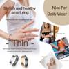 Smart Ring for Women Men Diamond Fitness Tracker Sleep Heart Rate Monitor Smart Rings for Android iOS Phone Pedometer Calorie Step Counter Stylish Ladies Rings for Women Elegant Activity Tracker view 2