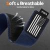 22mm Watch Bands for Men Compatible with Garmin Venu 2 Watch Band, Soft Rugged Fabric Adjustable Sports Replacement Accessories Strap for Forerunner 265/255/255 Music, Vivoactive 4, Venus 3 Women view 4
