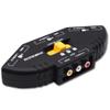 YARCHONN RCA AV Audio Video Switcher Splitter 3 Way Audio Video AV RCA Switch Game Selector Box Splitter 3 in 1 Out Composite Converter Switcher with AV Cable for Xbox DVD PS3 HDTV view 3
