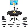 YARCHONN RCA AV Audio Video Switcher Splitter 3 Way Audio Video AV RCA Switch Game Selector Box Splitter 3 in 1 Out Composite Converter Switcher with AV Cable for Xbox DVD PS3 HDTV view 4