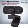 2K 1080P 720P 480P Webcam with Builts in Noise Reduction Microphones and Auto Focused for Video Conferencing and Streami view 3