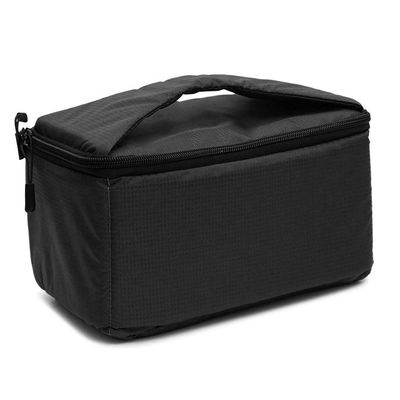 TMMLIJIPL Portable Camera Insert Padded Bag Case Pouch Holder Shockproof with Dividing Partition for DSLR (Color : Grey Size : One Size) (Black One Size)