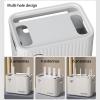 Desk Cable Management Box for WiFi Router, Modem, TV Box & Power Strip - Decorative Storage Organizer with Cord Hider, Cover Box for Electronics (Green) view 4