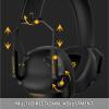 CHENZILIN Gaming Headsets for PC Corded Headphones with Microphone 7.1 Surround Sound Computer USB Headsets for Laptop Streaming view 3